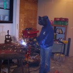 welding for the first time!